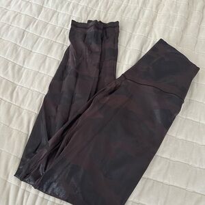 aerie purple camo leggings